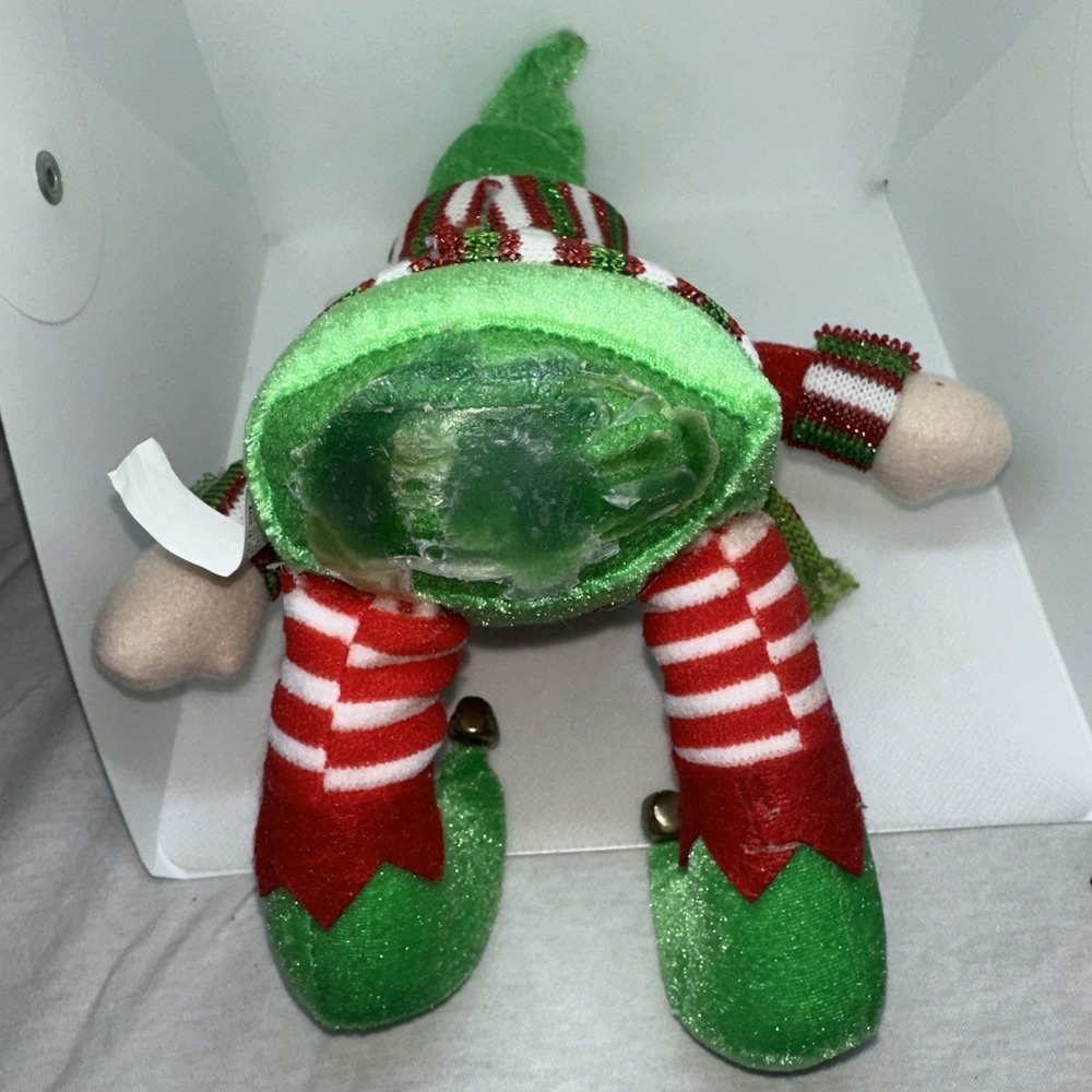Shelf Sitter Christmas Holiday Elf Stuffed Pixie 12" - Picture 6 of 7